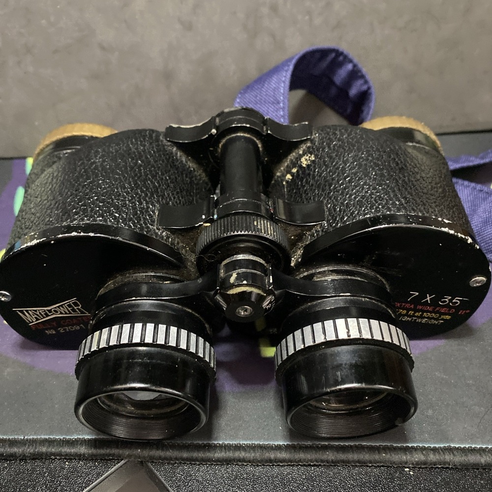 VTG Mayflower 7x35 Hard Coated Light Weight Binoculars Ultra Wide Angle 11 A1